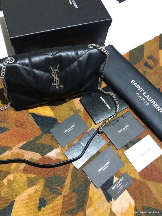 Tony Luxuries PUFFER CHAIN SMALL BAG MINI YSL 0806